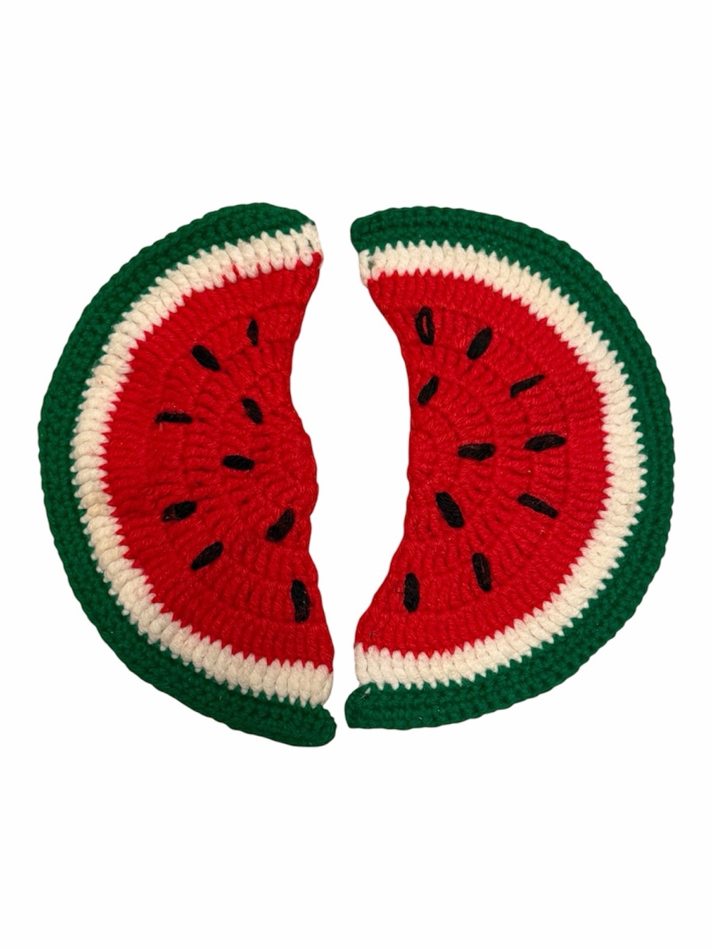 Vintage Handmade Watermelon Pot Holders